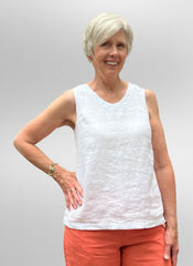 トップス Gajess Linen Tank Linen tank | Gajess