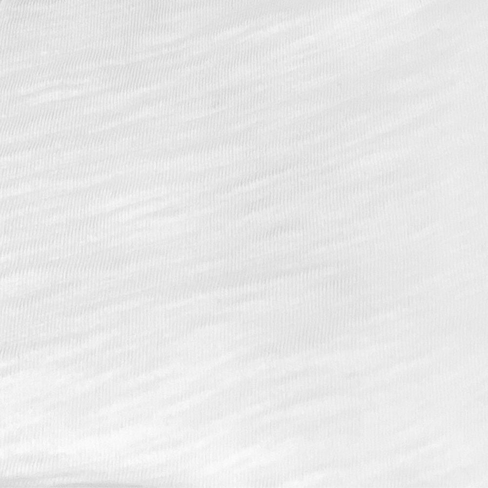 White slub, zoom on fabric