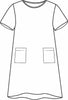 Shortsleeve Dress (detailed sketch shown)