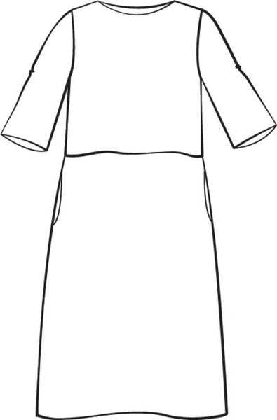 Simple Dress, detailed sketch