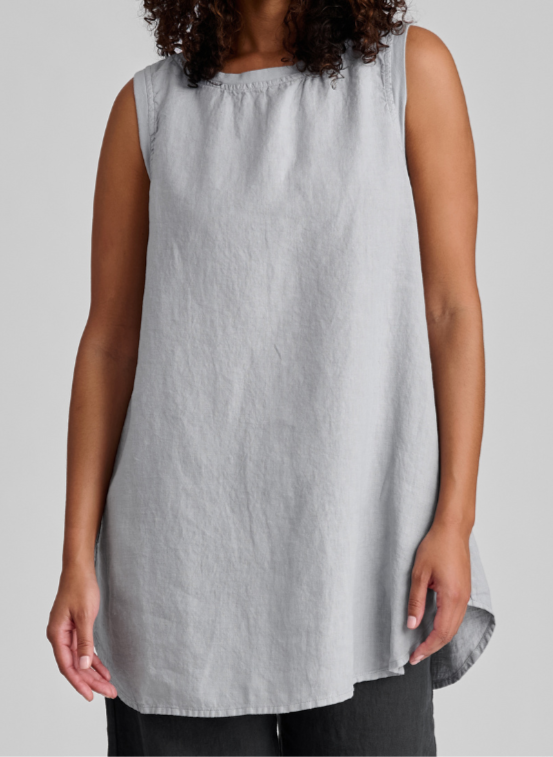 Coastal Tunic (shown in light grey, size Small.