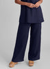 Picnic Pant, shown in Navy, size Small.  100% European Linen (drawstring waist)