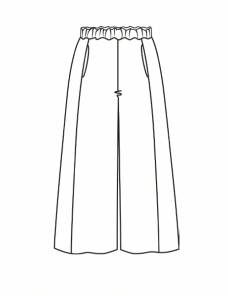 Panel Pant, sketch shown.