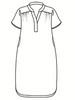 Cafe Dress, sketch shown.