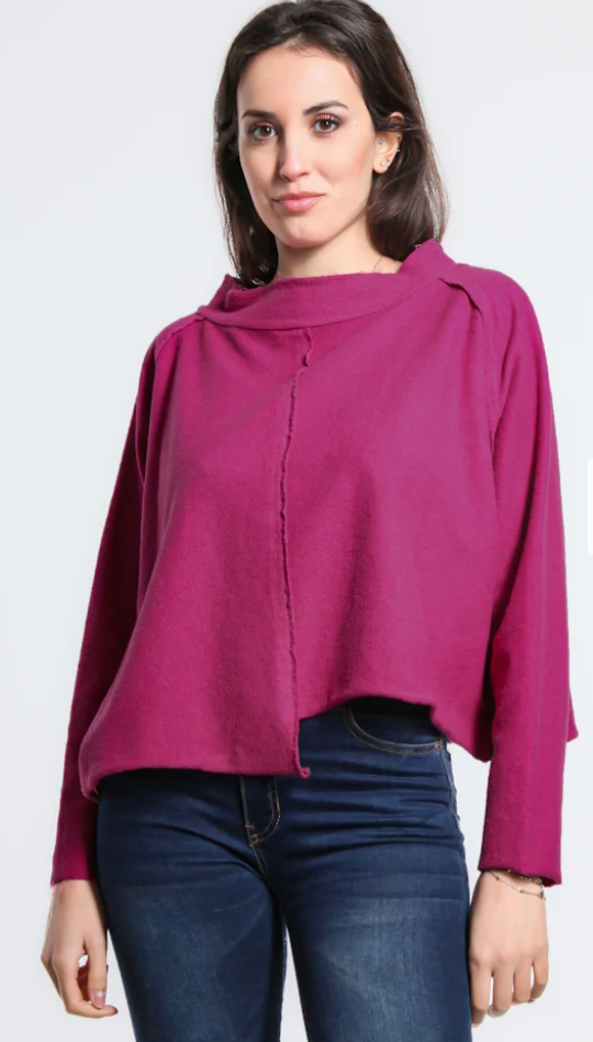 Whitney French Terry Seam Top TS * 10 Colors