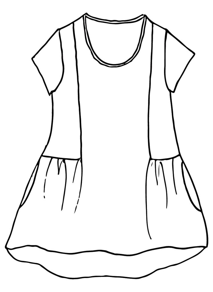 S/S Play In It - linen tunic top* Final Sale