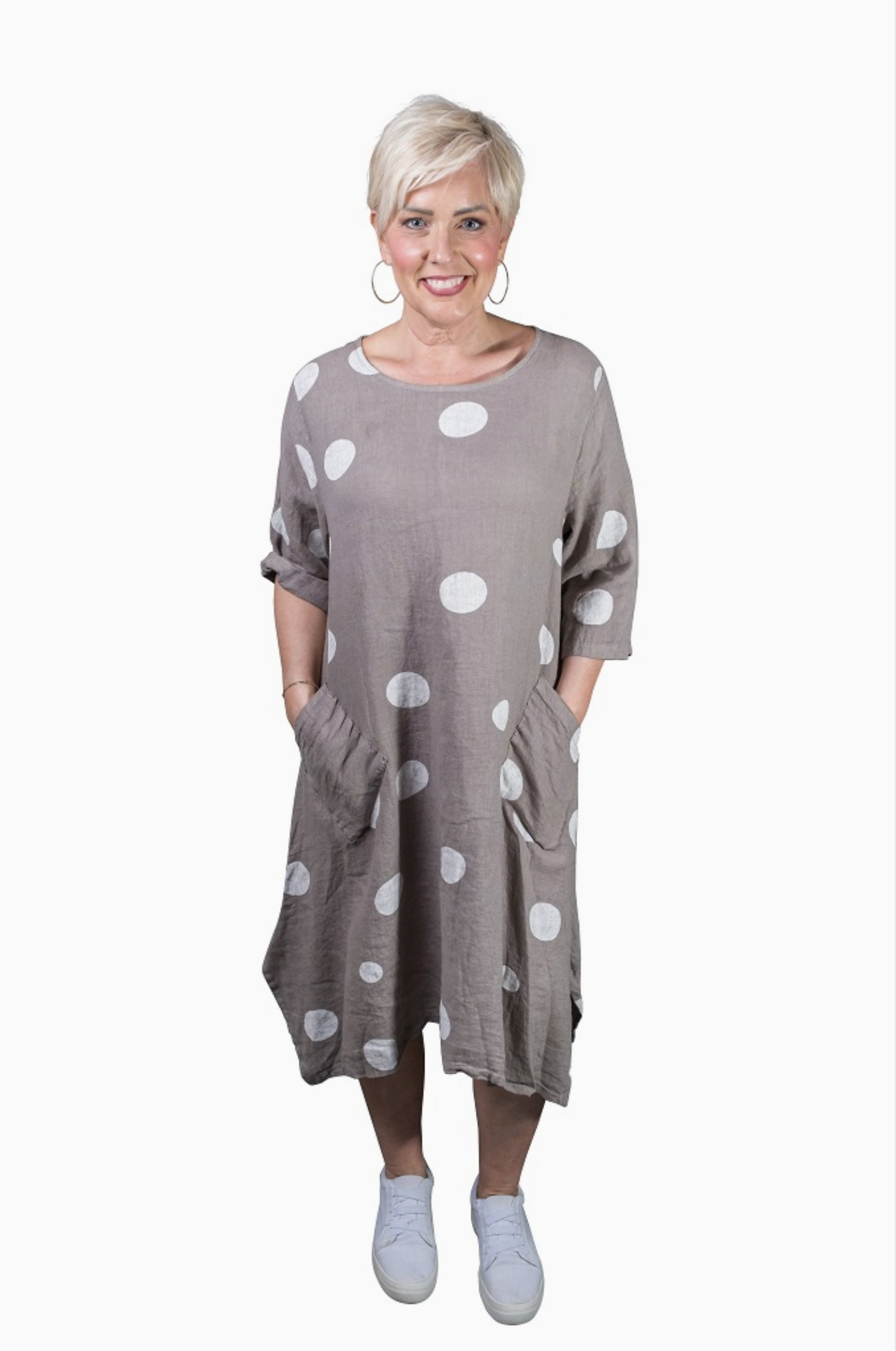 April Dress * Varied Prints & Colors *Italian Linen *TS