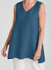 Artistic Tunic, shown in Dark Teal, size Small.