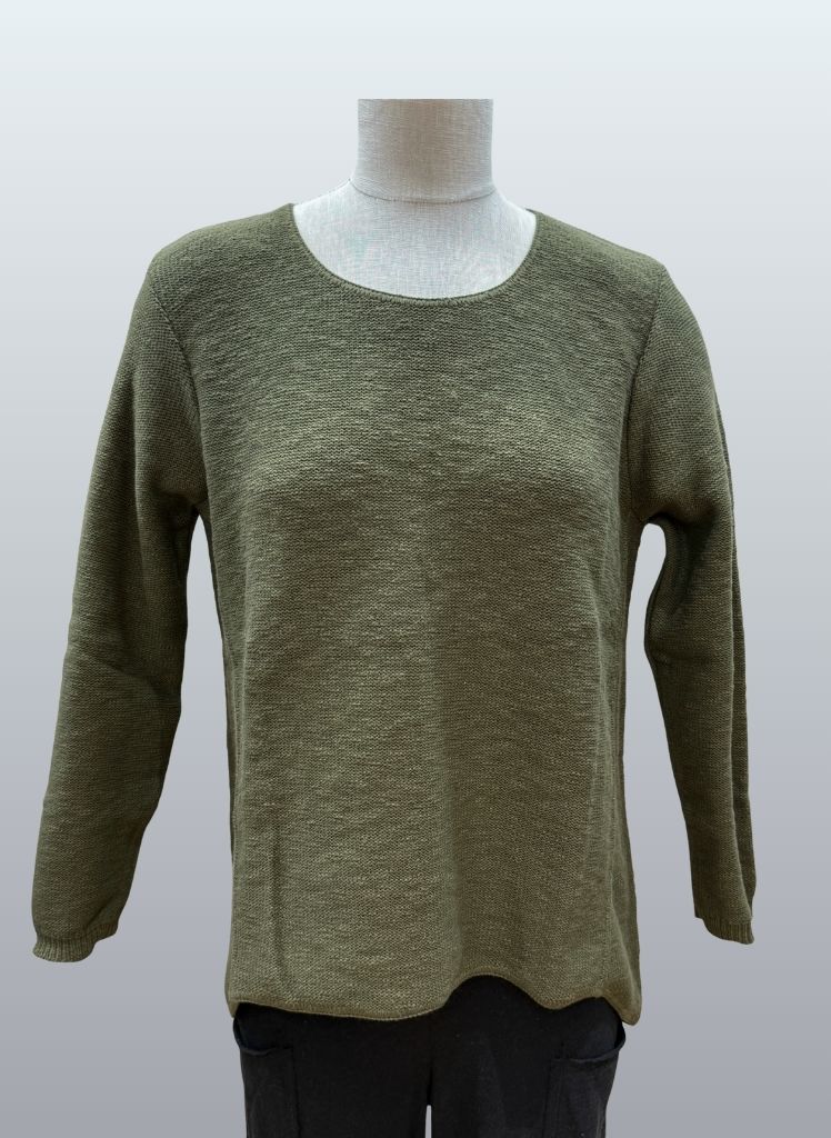 Cotton Crew Sweater * Made in USA