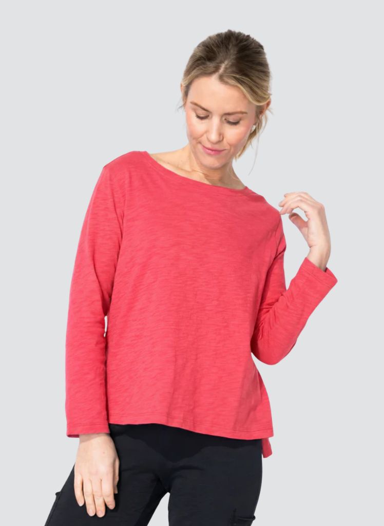Boxy Tee Cotton Slub 10025 * NEW