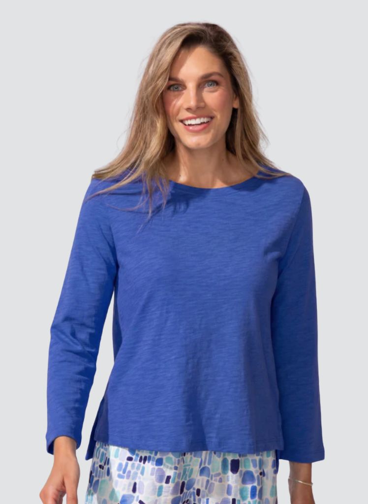 Boxy Tee Cotton Slub 10025 * NEW