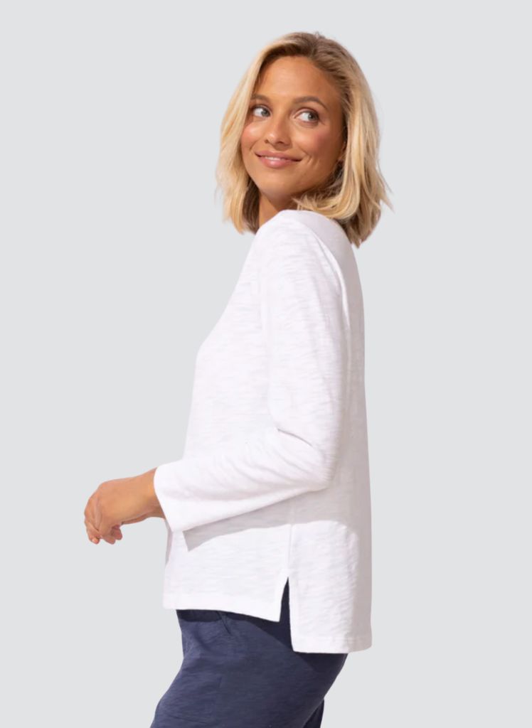 Boxy Tee Cotton Slub 10025 * NEW