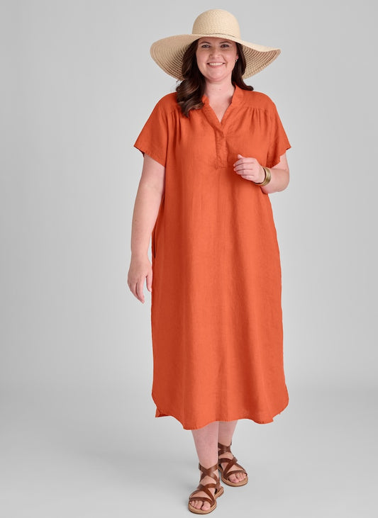 SALE Dresses Linen Woman SALE Dresses Linen Woman
