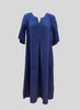 Caftan Dress, shown in Blueberry.