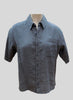 Cherished Shirt, shown in Slate.  100% Medium-weight European Linen.