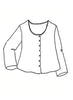 Cute Cardigan, detailed sketch shown.