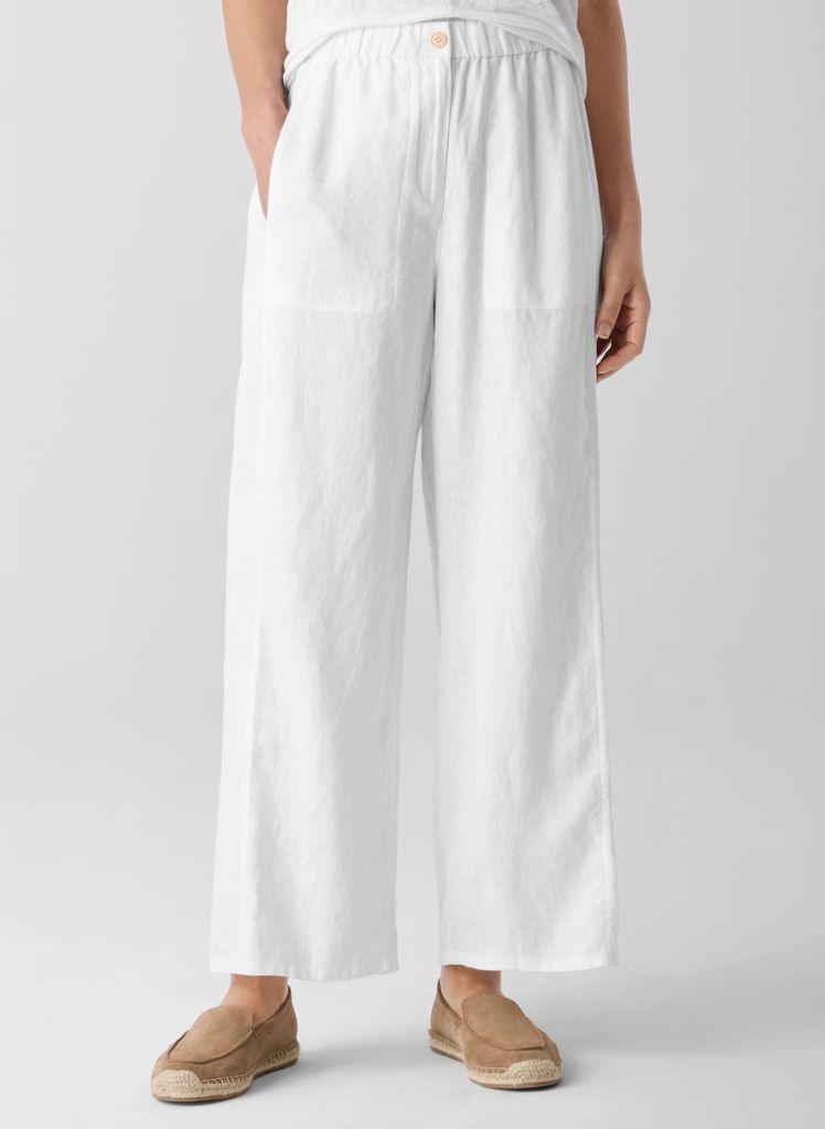 Wide Ankle Pant (by Eileen Fisher)