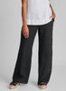 Flat Iron Pant, shown in Faded Black, size Small.  Model is 5'9" tall.