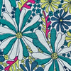 zoom on Daisy Turquoise (floral print on body of shirt)