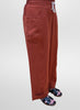 Keen Pant, shown in Spice. The model is 5'0" tall, wearing size Small.  If you are taller than that, this pant will likely land above your ankle.