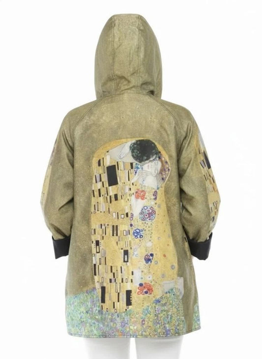 The Kiss Reversible Rain Coat * NEW