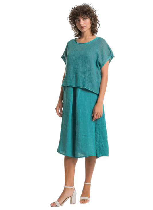 2 Piece Linen Dress TP1680 LL-26 * FINAL SALE * Newly Added!