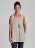 Side Pocket Tunic, shown in solid Natural, in size Small.