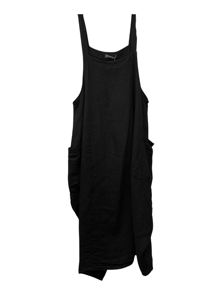 Sleeveless Dot Dress * Italian Linen