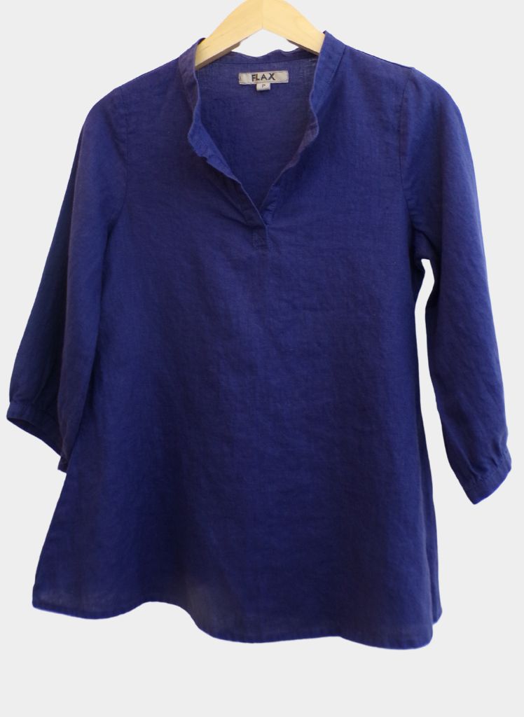 Terra Top, shown in Indigo.
