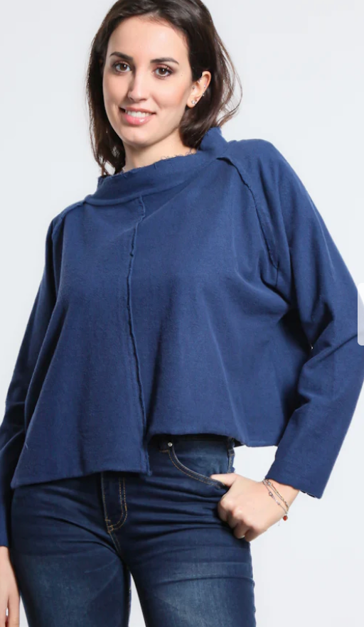 Whitney French Terry Seam Top TS * 10 Colors