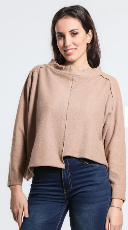 Whitney French Terry Seam Top TS * 10 Colors