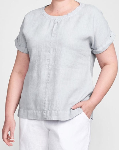 Tee Top (shown in Mist), Model is wearing size Medium.